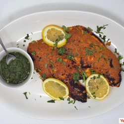 Broiled India Style Tilapia