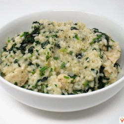 Chicken And Spinach Risotto