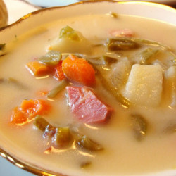 Schaubel Zup (green Bean Soup)