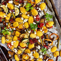 Mediterranean Sheet Pan Gnocchi