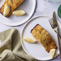 Panko-crusted Salmon