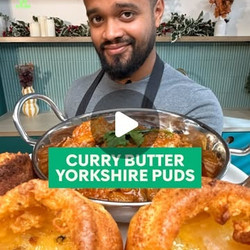 Curry-spiced Yorkshire Puddings