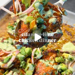 Cilantro Lime Chicken Dinner