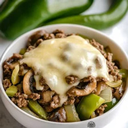 Philly Cheesesteak Bowls – Easy Low-carb Dinner Idea