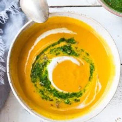 Carrot Soup w/ Chermoula