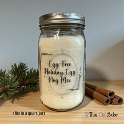 Egg-free Holiday Egg Nog Mix (dairy-free Options)