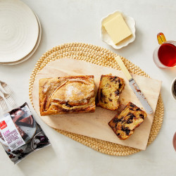 Gooey Chocolate Banana Loaf