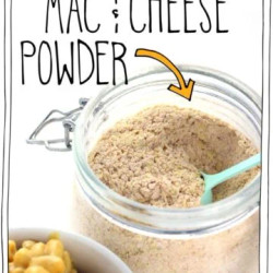 Homemade Vegan Mac &amp; Cheese Powder