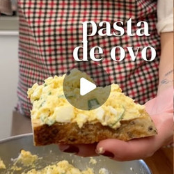 Pasta De Ovos Com Ricota