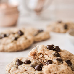 Soft And Chewy High Altitude Oatmeal Chocolate Chip Cookies