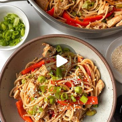 Chicken Stir Fry Lo Mein