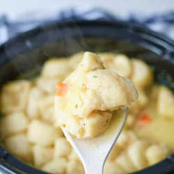 Crockpot Chicken And Dumplings With Canned Biscuits