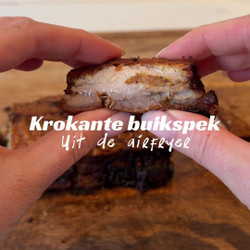 Krokante Buikspek Uit De Airfryer