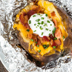 Crock Pot Baked Potatoes