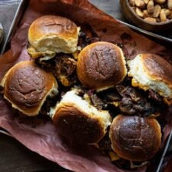 Smoked Beef And Cheese Sliders