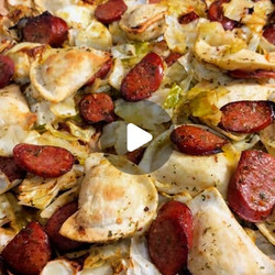 Polish Sheet Pan Dinner With Beer Cheese