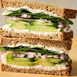Cucumber-avocado Sandwich