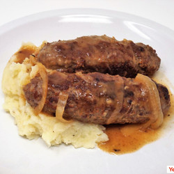 Skinless Bangers And Mash