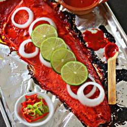 Yucatan Style Roasted Salmon