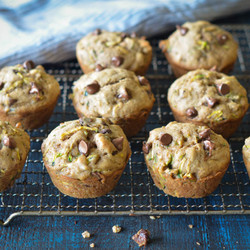 Zucchini Muffins With Chocolate Chips