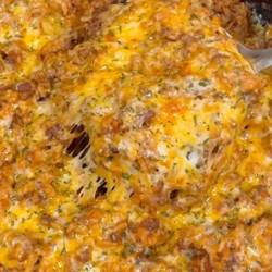 Cheeseburger rice