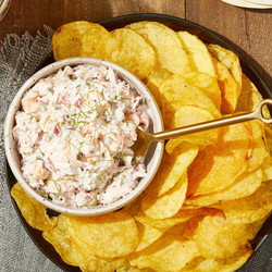 Fresh Market Smoked Salmon Dip With Capers &amp; Fresh Dill
