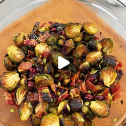 Holiday Crispy Brussels Sprouts