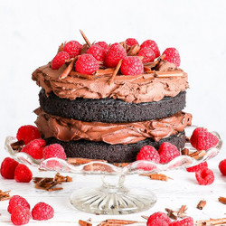 Gluten Free Vegan Chocolate Cake (gluten, Dairy &amp; Egg Free)