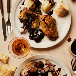Duck Legs With Cherries And Amontillado