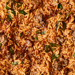 Sloppy Joe Orzo