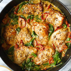 Sun Dried Tomato Chicken Thighs