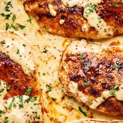 Creamy Mustard Chicken Recipe