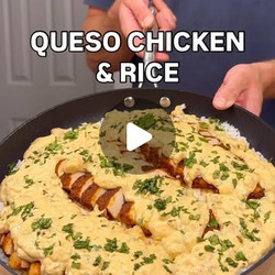 Queso Chicken &amp; Rice