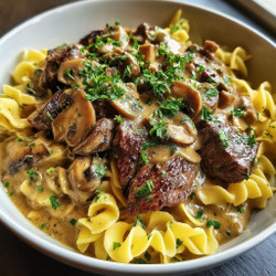 Beef And Mushroom Stroganoff