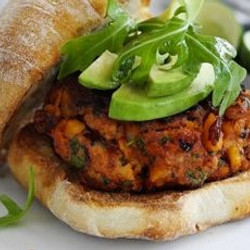 Chorizo Bean Burgers