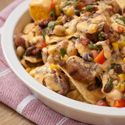 Beer Brat Nachos