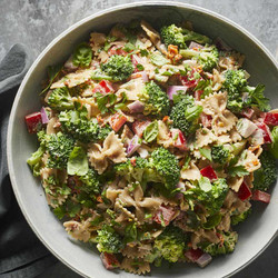 Broccoli &amp; Sun-dried Tomato Pasta Salad