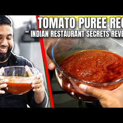 How To Make Tomato Puree The Indian Restaurant Way! *2023 Update*