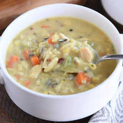 Creamy Chicken And Wild Rice Soup