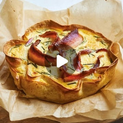 Cheats Bacon And Egg Pie