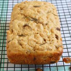 Savory Rosemary Goat Cheese Quick Bread