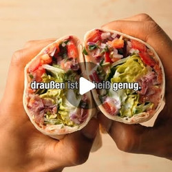 Sommer Wrap Mit Kidneybohnen