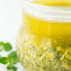 Lemon Oregano Salad Dressing