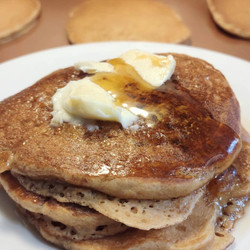 Easy Sourdough Discard Pancakes Made With Fresh Milled Flour