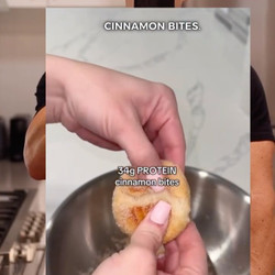 High Protein Cinnamon Bites