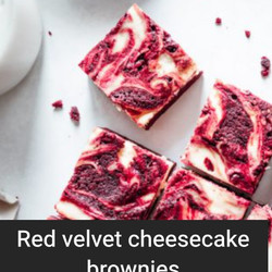 Red Velvet Cheesecake Brownies
