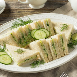 Delicate Cucumber Tea Sandwiches