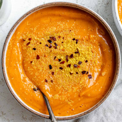 Hearty Pureed Veggie Soup