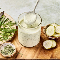 Healthy Dill Pickle Cottage Cheese Ranch Recipe