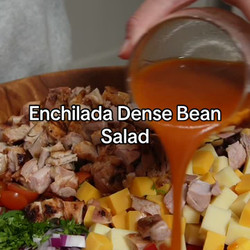 Enchilada Dense Bean Salad